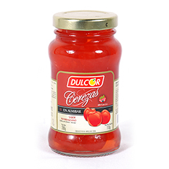 Cerezas En Almibar Frasco Dulcor x200gr_unidad