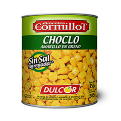 Choclo amarillo en grano 350g Cormillot _unidad
