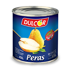 pera al natural Dulcor x820g_unidad