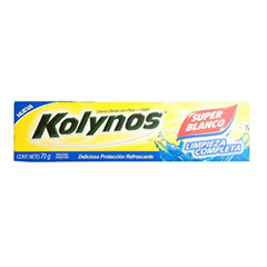 CREMA DENTAL KOLYNOS SUPER BLANCO 70 GR