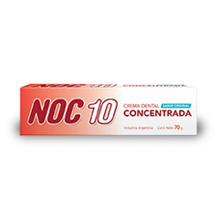 Crema Dental Concentrada Noc 10 70 Gr