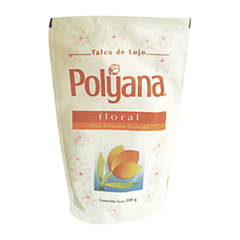 TALCO POLYANA FLORAL 200 GR.