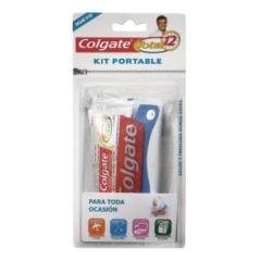 KIT COLGATE PORTABLE TOTAL 12