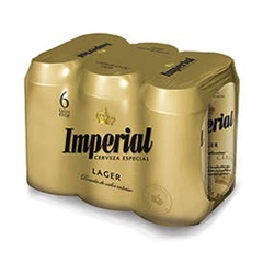PACK CERVEZA IMPERIAL X 6 X 473CC