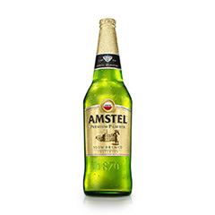 CERVEZA AMSTEL RETORNABLE 970 ML