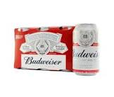 Cerveza Budweiser lata x 355 cc.