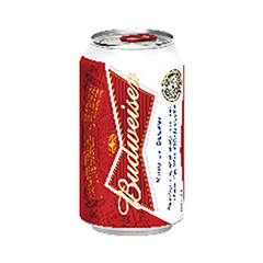 BUDWEISER CERVEZA LATA X 354CC