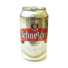 SCHNEIDER CERVEZA EN LATA 355CM