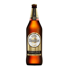 Cerveza Rubia Warsteiner 1 lt