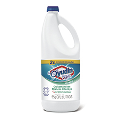 Lavandina Ayudín Ropa Blanca Poder Dual x 2 Lt.