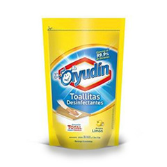 TOALL. AYUDIN DESINF. DOY PACK LIMON X 35 UN