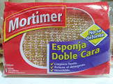 ESPONJA MORTIMER BRONCE X 2