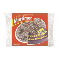ESPONJA MORTIMER PLATEADA X 1