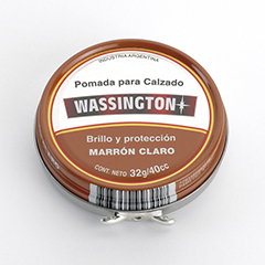 POMADA WASSINGTON MARRON CLARO 32 GR