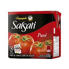 Puré De Tomate Salsati Caja x 520 Gr.