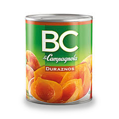 Duraznos En Mitades BC x 890 Gr.