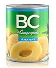 Anana en rodajas comunes La Campagnola BC x 825 gr.