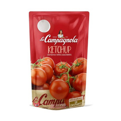 SALSA KETCHUP CAMPAGNOLA HOT 400 GR