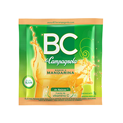 Jugo En Polvo BC Mandarina x 9.5 Gr.