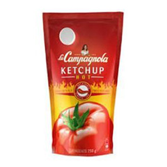 KETCHUP LA CAMPAGNOLA HOT PICANTE D.P 250G