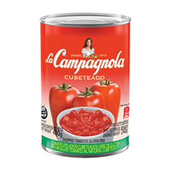 Tomate Cubeteado La Campagnola x 400 Gr.