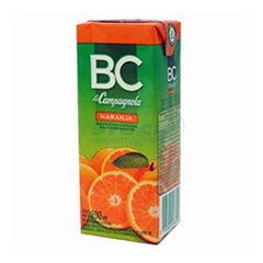 Jugo Bc Naranja 200 Ml