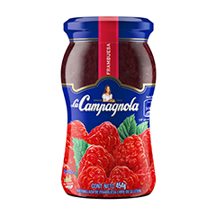 Mermelada La Campagnola Frambuesa x 454 Gr