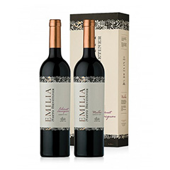 Vino Cabernet Sauvignon Nieto Senetiner Emilia Twin 2 Un 750 Ml