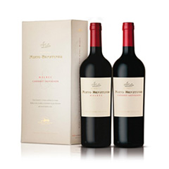 Vino Tinto Cabernet Nieto Senetiner 750 Cc Y Vino Tinto Malbec Nieto Senetiner 750 Cc