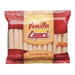 Vainillas clasicas Capri x 170_unidad