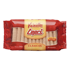 Vainillas clasicas Capri x 340g_unidad