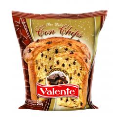 Pan Dulce Valente Con Chips De Chocolate x 500 Gr