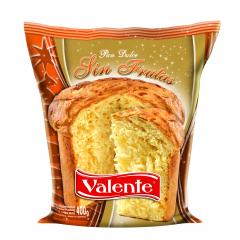 Pan Dulce Valente Sin Frutas x 500 Gr