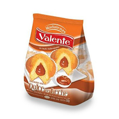 MADALENAS VALENTE DULCE DE LECHE 250G
