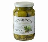 Pepinos Dulces Cortados En Vinagre En Frasco Los Montes 660 Gr