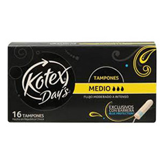 Tampon Kotex 16 Un