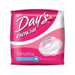 TOALLAS FEM/DAYS ESENCIAL UFx8
