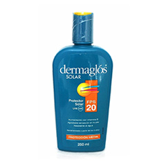 Emulsion Solar Factor 20 Dermaglos 250 Ml