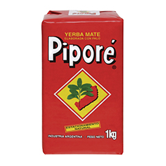 Yerba Mate Roja Con Palo Pipore 1 Kg