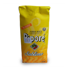 Yerba Mate Con Palo Sublime Pipore 500 Gr