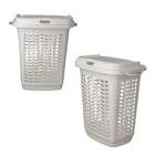 Canasto De Ropa Con Tapa Gemplast x1un