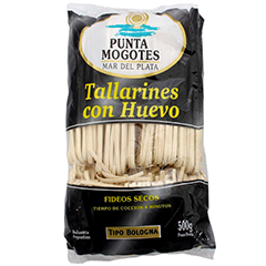 Fideos Punta Mogotes Tallarines Largos 500 Grs
