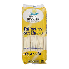 Fideos Punta Mogotes C/Huevo 500 Grs