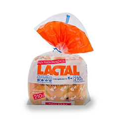 PAN PARA PANCHOS LACTAL 210G