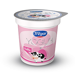 TREGAR YOGUR ENTERO CREMOSO FRUTILLA 125G