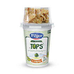 TREGAR TOPS YOUGUR CON CEREA.
