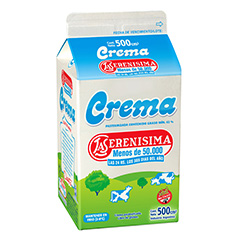 Crema La Serenisima Brik 500 Cc
