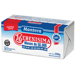 LA SERENISIMA MANTECA 200G