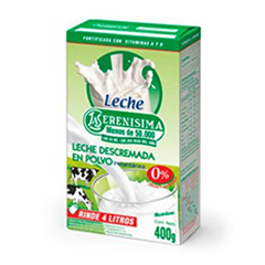 LECHE POLVO SEREN/DESCR/400 GR