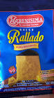 Queso reggianito rallado La Serenisima sobre x 40 gr.